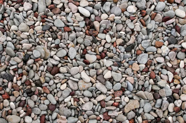 Tiny Miniature Beach Rock Pebbles (1 Pound Bag) by Super Z Outlet